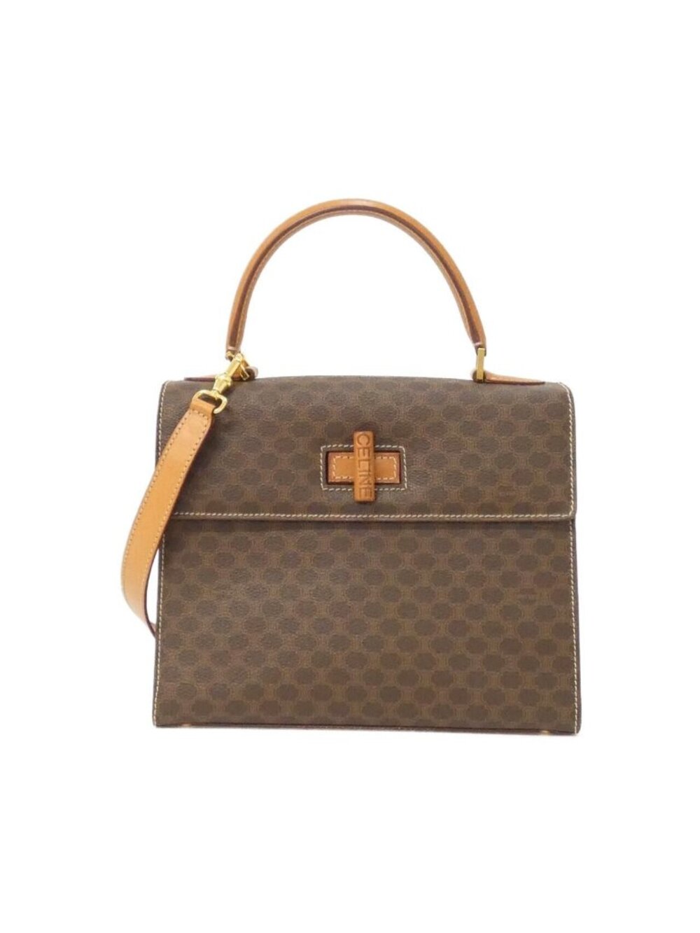 Celine Vintage Bag Handbag Brown
